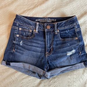 American Eagle High-Rise Jean Shorts
